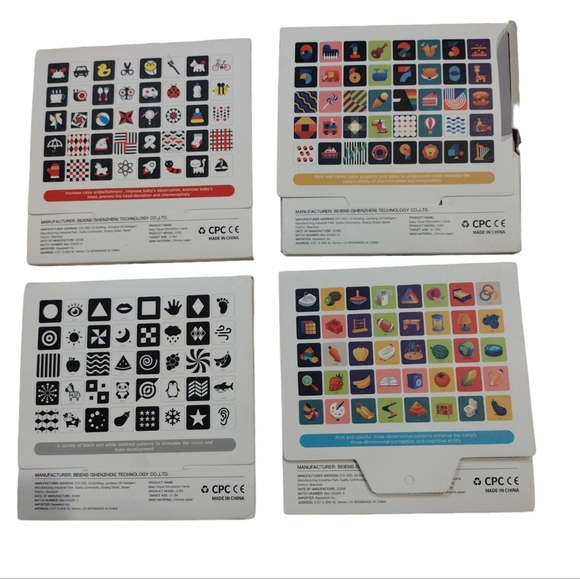 Beines Infant Visual Stimulus Cards - Picture 2 of 4